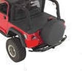 Rampage Products 761035 Tonneau Cover, 97-06 Jeep Wrangler, Diamond Black