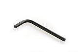 Short Arm Hex Key Black Finish 5.0mm Size x 3 9/64 Length, ANSI B18.3, GGG-K-275 (Pack of 5)