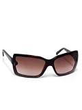 LIZ CLAIBORNE Sunglasses Square Plastic with Brown Gradient Pattern - B001F237WA