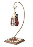 Jim Shore Square Quilt Ornament Holder
