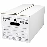 Sparco Products / Storage File, Economy Letter Size, White / SPR21646