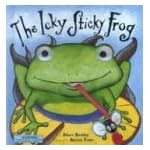 Icky Sticky Frog book cover