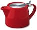 Stump Teapot w/ SLS LID & Infuser 16 Oz. - RED