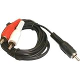 Phono To Twin Phono (Blister Packed) (5 pack)