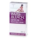 Surgi Invisi-Bleach Hair Bleaching Cream for Face & Arms - Gentle Formula 2.5 Oz