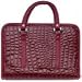 Red Faux Alligator Bible Cover
