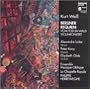 Kurt Weill: Das Berliner Requiem / Vom Tod im Wald, Op. 23, Cantata for Bass & 10 Wind Instruments / Concerto for Violin & Winds, Op. 12 - La Chapelle Royale / Ensemble Musique Oblique / Philippe Herreweghe