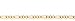 14k Yellow Gold 1.9mm Figaro Chain - 10
