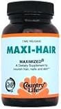 Country Life Maxi Hair Time Release, 90-Tablet