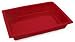 SiliconeZone Large Cake Pan 13-Inch x 9-Inch, Red