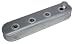 GM LS Series Fabricated Aluminum Valve Cover; One-Piece Billet Rail is CNC machi