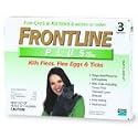 Frontline Plus for Cats and Kittens 8 Weeks or Older (3 Applications)