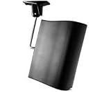 OMNIMOUNT Universal Stainless Steel Ceiling Speaker Mounting Kit in Black