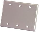 PROCO WP3000 BLANK WALLPLATE TRIPLE GANG