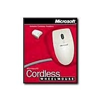 Microsoft Wheel Mouse - Mouse - 2 button(s) - wireless - PS/2, serial - white - retail