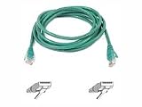 Belkin - Patch cable - RJ-45 (M) - RJ-45 (M) - 16.4 ft - ( CAT 5e ) - green