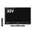 SHARP LED AQUOS 32V型 地上・BS・110度CSデジタルハイビジョン液晶テレビ LC-32DZ3S