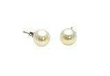 AAA 8.5-9mm White Freshwater Cultured Pearl Stud Earrings