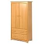 Stork Craft Beatrice Armoire Chest in Natural