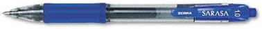 Sarasa Gel Retr Roller Ball Pen Blue Ink Bold SKU-PAS508229