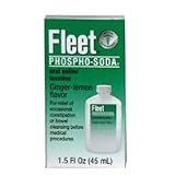 Fleet Phospho Soda Ginger/Lemon relieves Constipation - 3 Oz