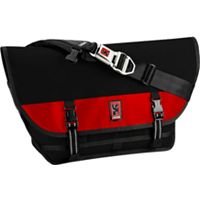 Chrome Industries Citizen Buckle Messenger Bag (BLACK/RED) On Sale
