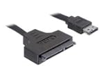 DeLOCK SATA cable, 1m, Negro