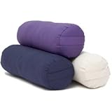 YogaAccessories (TM) Small Round Cotton Yoga Bolster