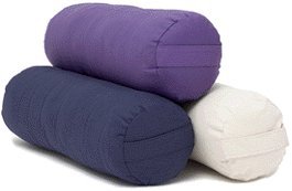 YogaAccessories (TM) Small Round Cotton Yoga Bolster
