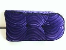 Lowrider Sissybar Back Rest PURPLE Velour