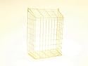 LETTER CAGE - BRASS 35x30x16cms