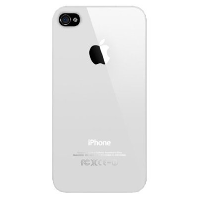 White Replicase Hard Crystal Air Jacket Case iPhone 4 4G / CDMA / 4S 16GB 32GB GSM