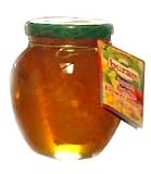 Pure Bee Honey with Comb (buram), 16oz