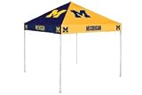 Michigan Wolverines Pinwheel Tailgate Tent NCAA College Athletics Sports Team Fan Merchandise