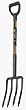 Ames True Temper Viper 4-Tine Spading Fork with Innovative Fiberglass D-Grip Handle #1890600