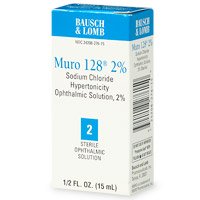 Muro 128 Sterile Ophthalmic 2% Solution 0.5Fl Oz(15 MI)