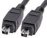 2m IEEE1394 Firewire cable (4 pin plug to 4 pin plug)