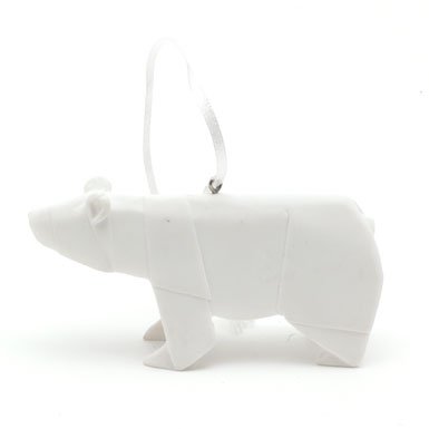 'Origami' Bear Decoration