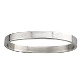Steel Engraved Celtic Knot Bangle Bracelet - Made in Ireland