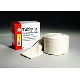 ConvaTec Tubigrip Elastic Tubular Bandage Large ankles, medium knees, small thighs - E (Natural Color), 3(1/2) W x 33' L