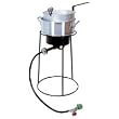 King Kooker 22PKPT 20-Inch Propane Outdoor Cooker with 9-Quart Aluminum Fry Pan