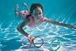 Water Gear Large 9.5" Dive Rings (pkg of 4)