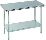Advance Tabco SLAG-303-X - 36 in Work Table, 30 in Wide w/o Splash, All Stainless