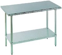 Advance Tabco SLAG-303-X - 36 in Work Table, 30 in Wide w/o Splash, All Stainless