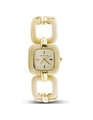 Michael Kors MK4244 Watch Resin-horn Ladies - Light Champagne Dial Stainless steel Case Quartz Movement