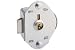 Master Lock Built-In Cylinder Lock - Locks Upon Closing