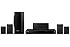 Samsung HT-J4100 5.1 Channel 1000-Watt Blu-Ray Home Theater System (2015 Model)