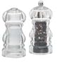 Chef Specialties Laurel Acrylic Pepper Mill and Salt Shaker Set, 5-Inch
