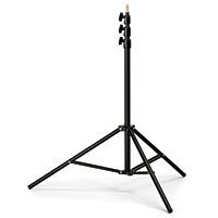 Three 10 Air-Cushioned Light Stands With Carry Case by 