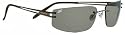 Serengeti Vialone Sunglasses FRAME AND LENS: Serengeti Vialone Sunglasses - Shiny Gun/ Black Pearl Frame, PolarMax Rose Lens Model 7083